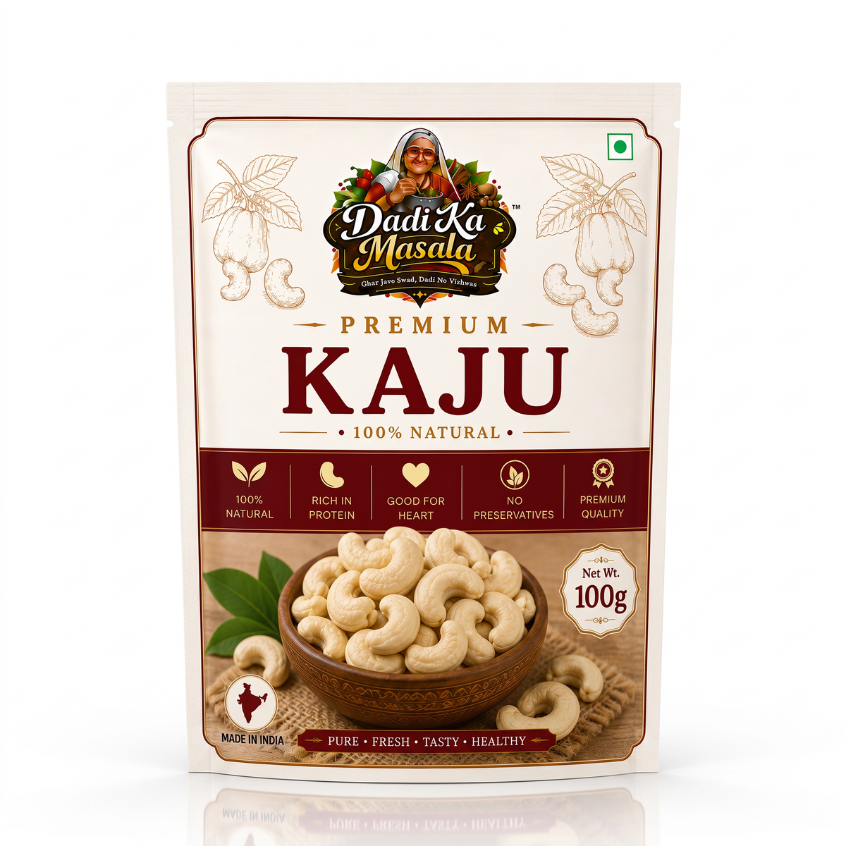 Premium Whole Kaju (Cashews)