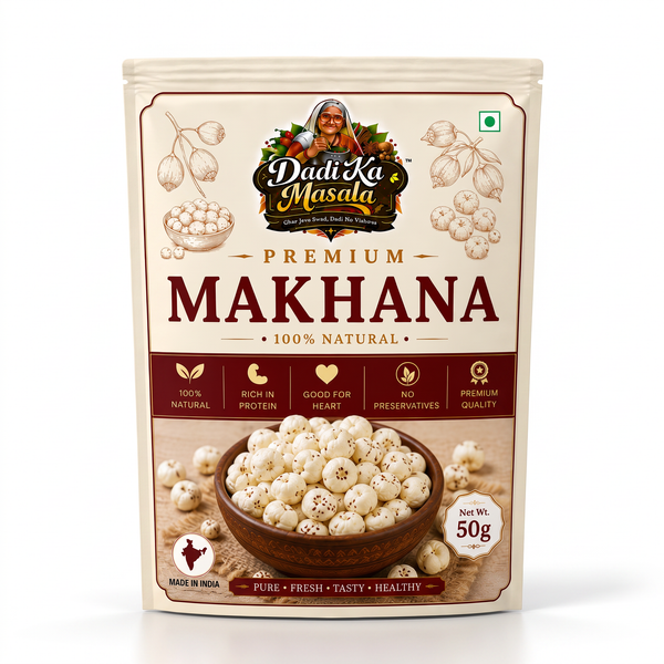 Roasted Makhana (Fox Nuts) — Lightly Salted