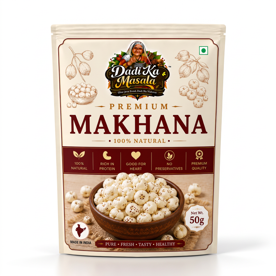 Roasted Makhana (Fox Nuts) — Lightly Salted