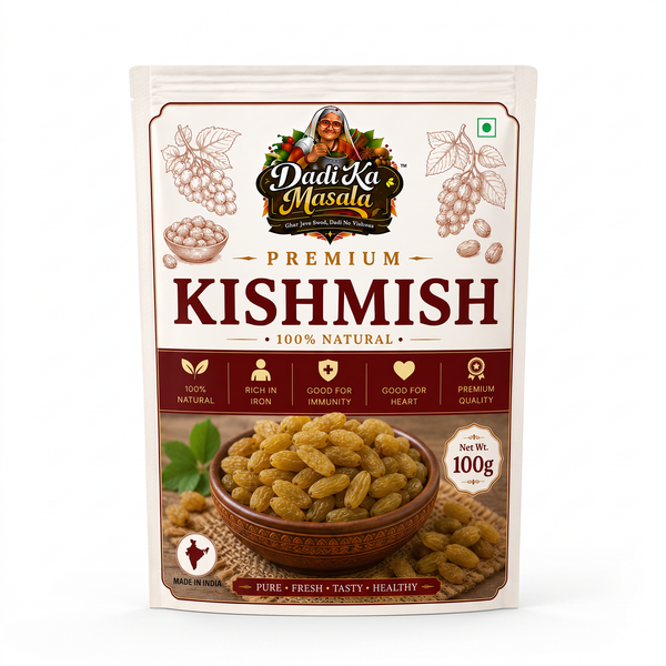 Premium Kishmish (Green Raisins) — Seedless