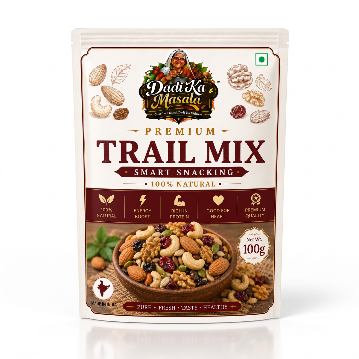 Trail Mix — Nuts, Seeds & Dried Berries
