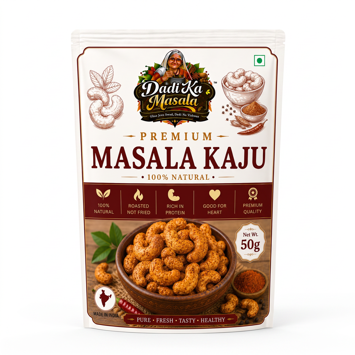 Masala Kaju — Spicy Roasted Cashew