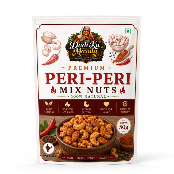 Peri Peri Mix Nuts — Fiery Party Snack