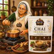 Dadi Ka Masala Premium Chai Masala Powder 100g | Authentic Indian Tea Masala | Freshly Ground Blend of Cardamom, Cinnamon, Ginger, Clove | 100% Natural | No Preservatives