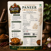 Dadi Ka Masala Premium Paneer Masala 100g | Restaurant Style Paneer Butter Masala & Kadai Paneer Spice Mix | 100% Natural | Freshly Ground