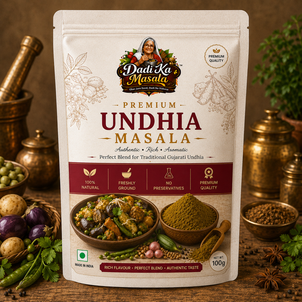 Dadi Ka Masala Premium Undhia Masala 100g | Authentic Gujarati Spice Blend
